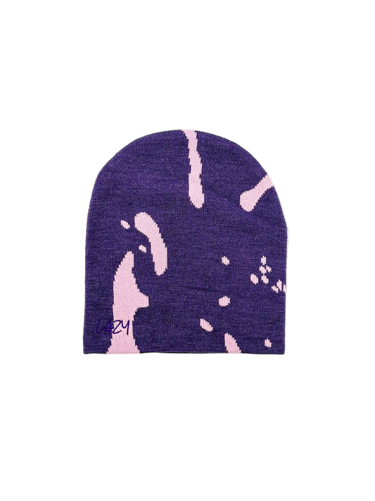 Purple Work Beanie