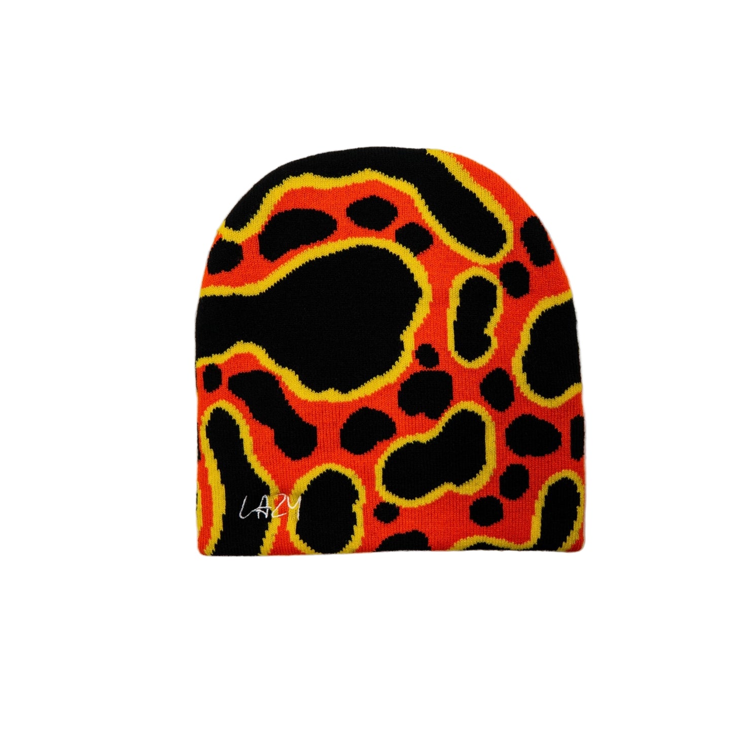 Anaglyph Beanie (Red-Orange)